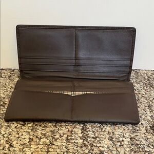 Burberry Brown Leather Wallet